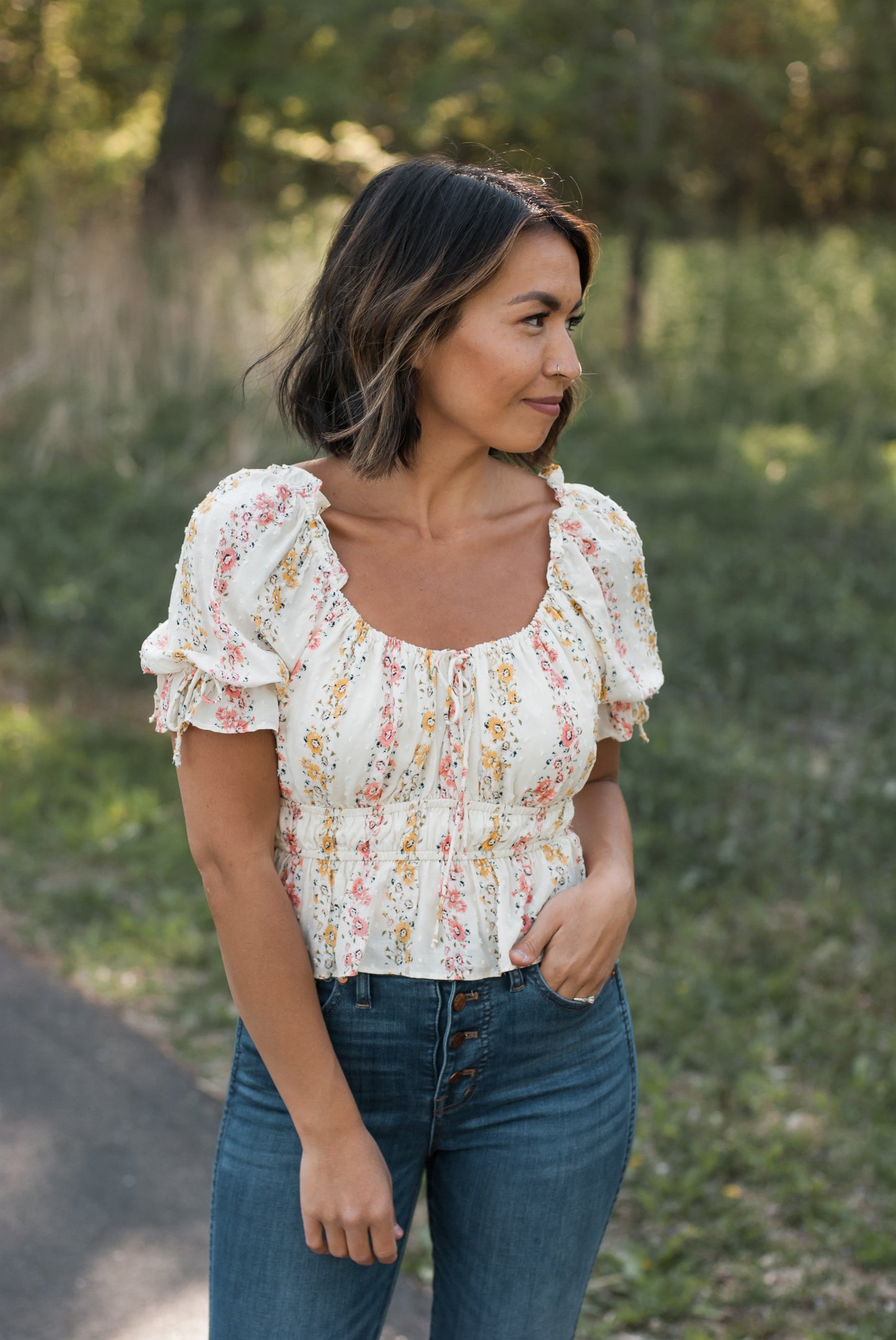 Blossom Floral Blouse - Final Sale