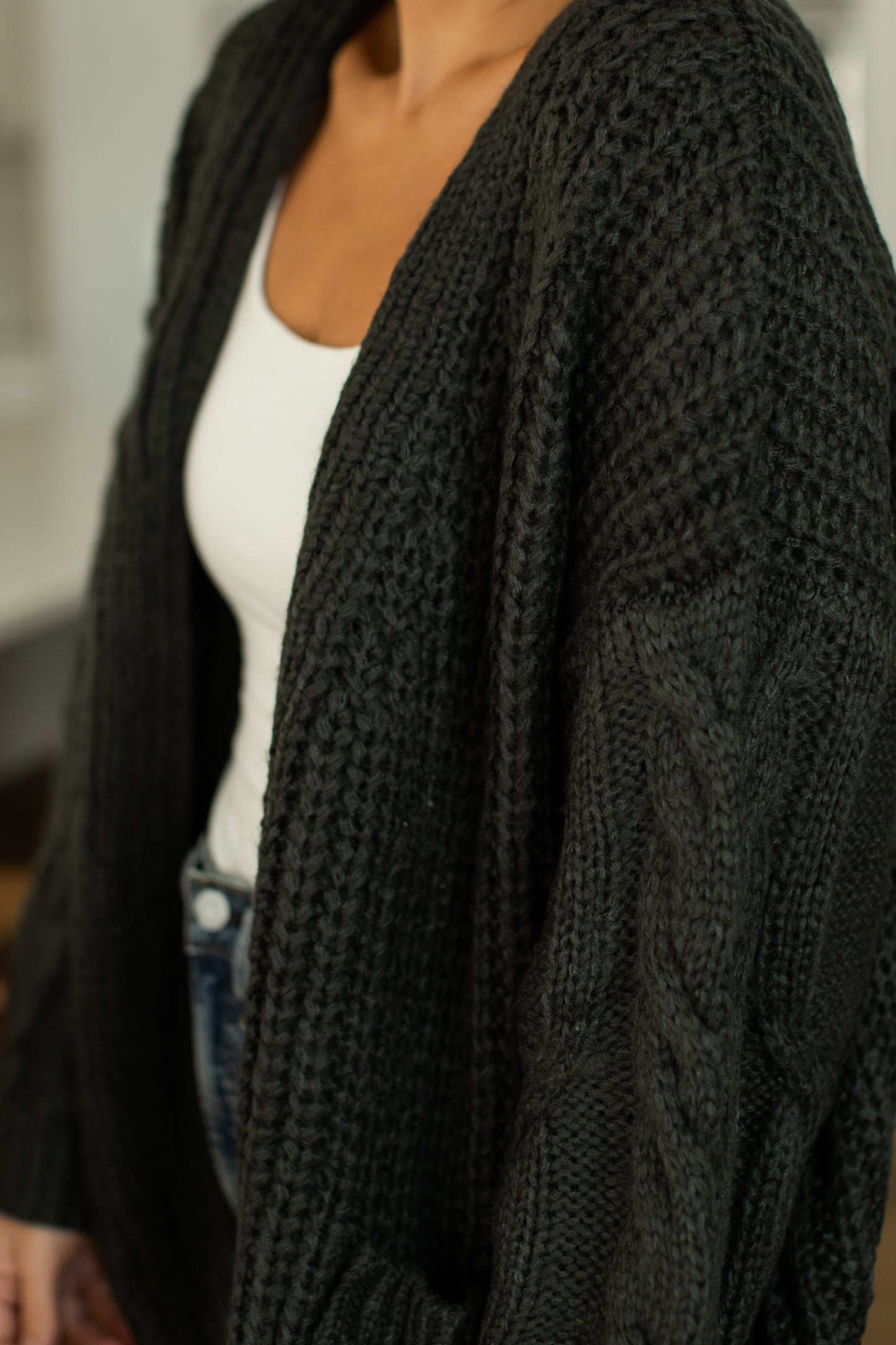 Lexi Cable Knit Cardigan // FINAL SALE