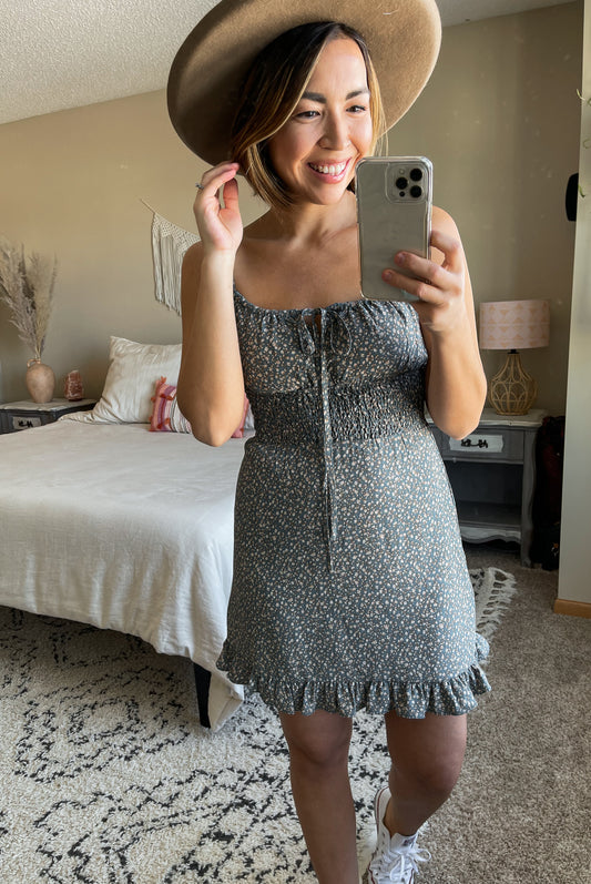 Maggie Floral Mini Dress - FINAL SALE