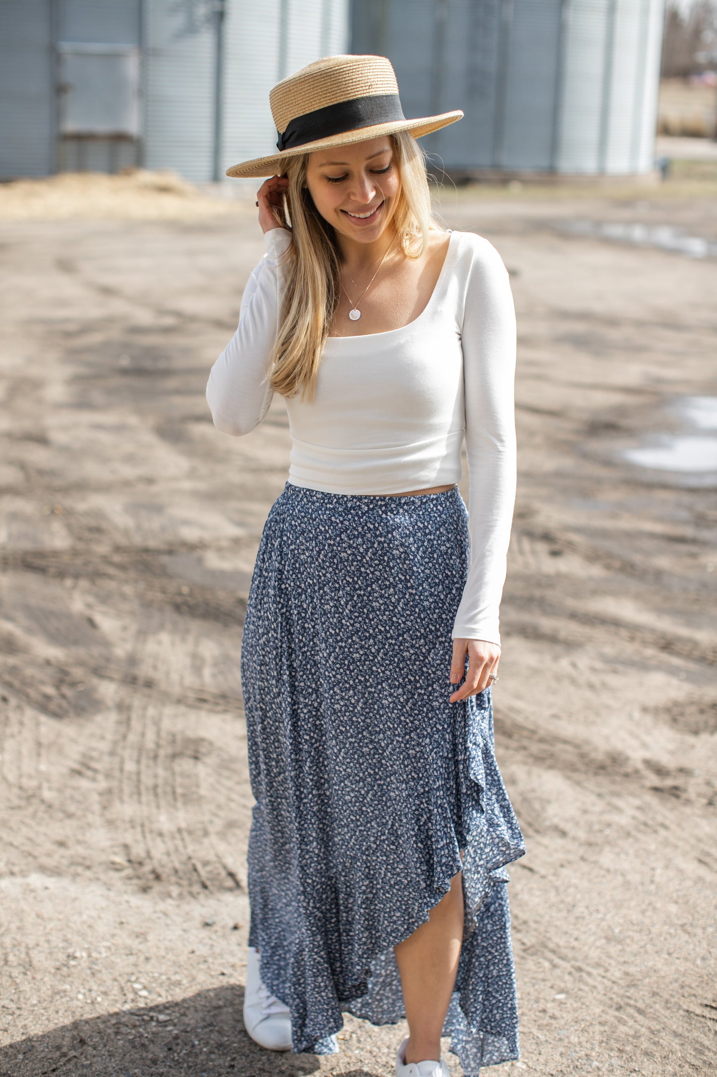 Celeste Ruffle Skirt // RESTOCK