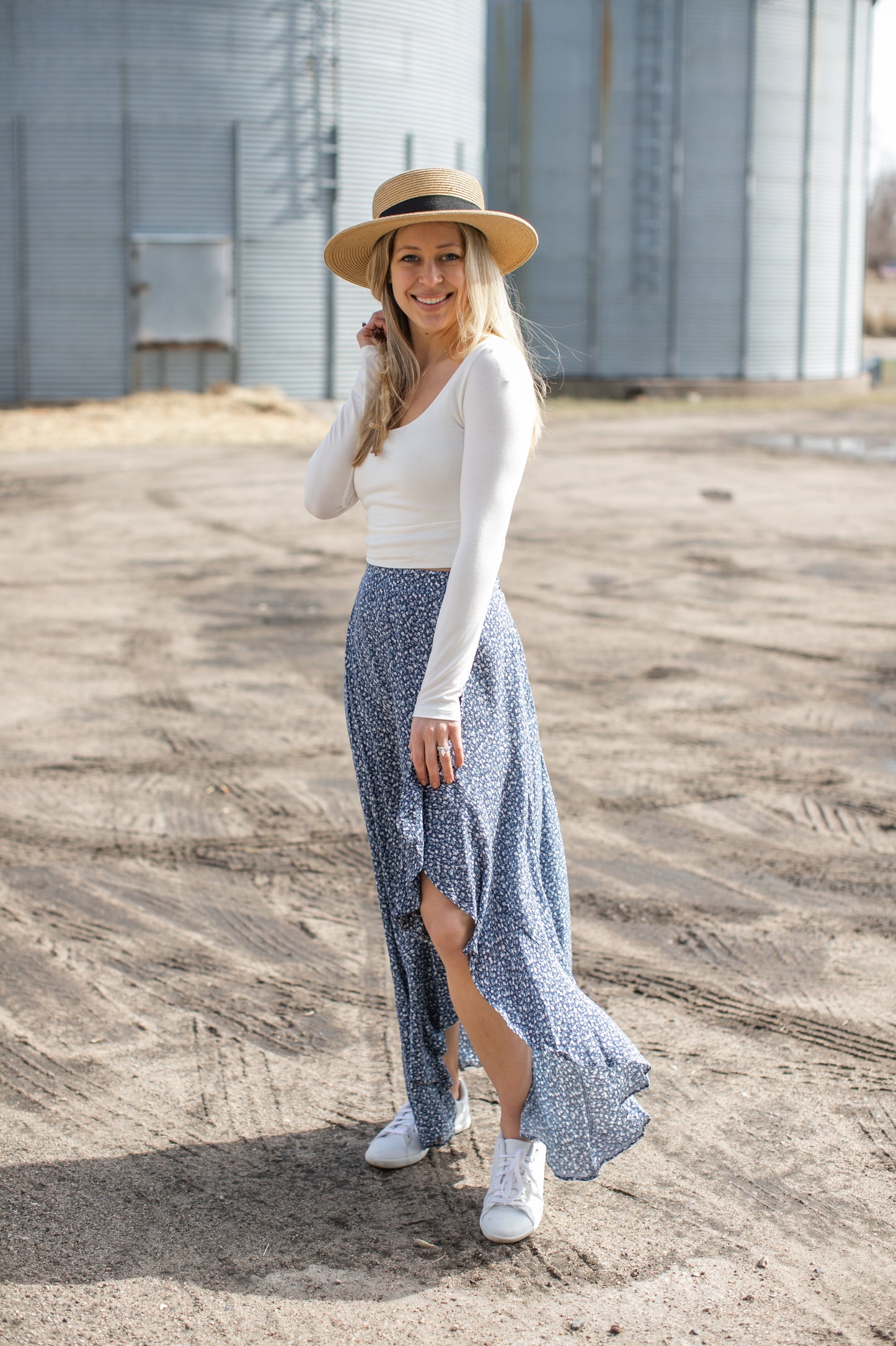 Celeste Ruffle Skirt // RESTOCK