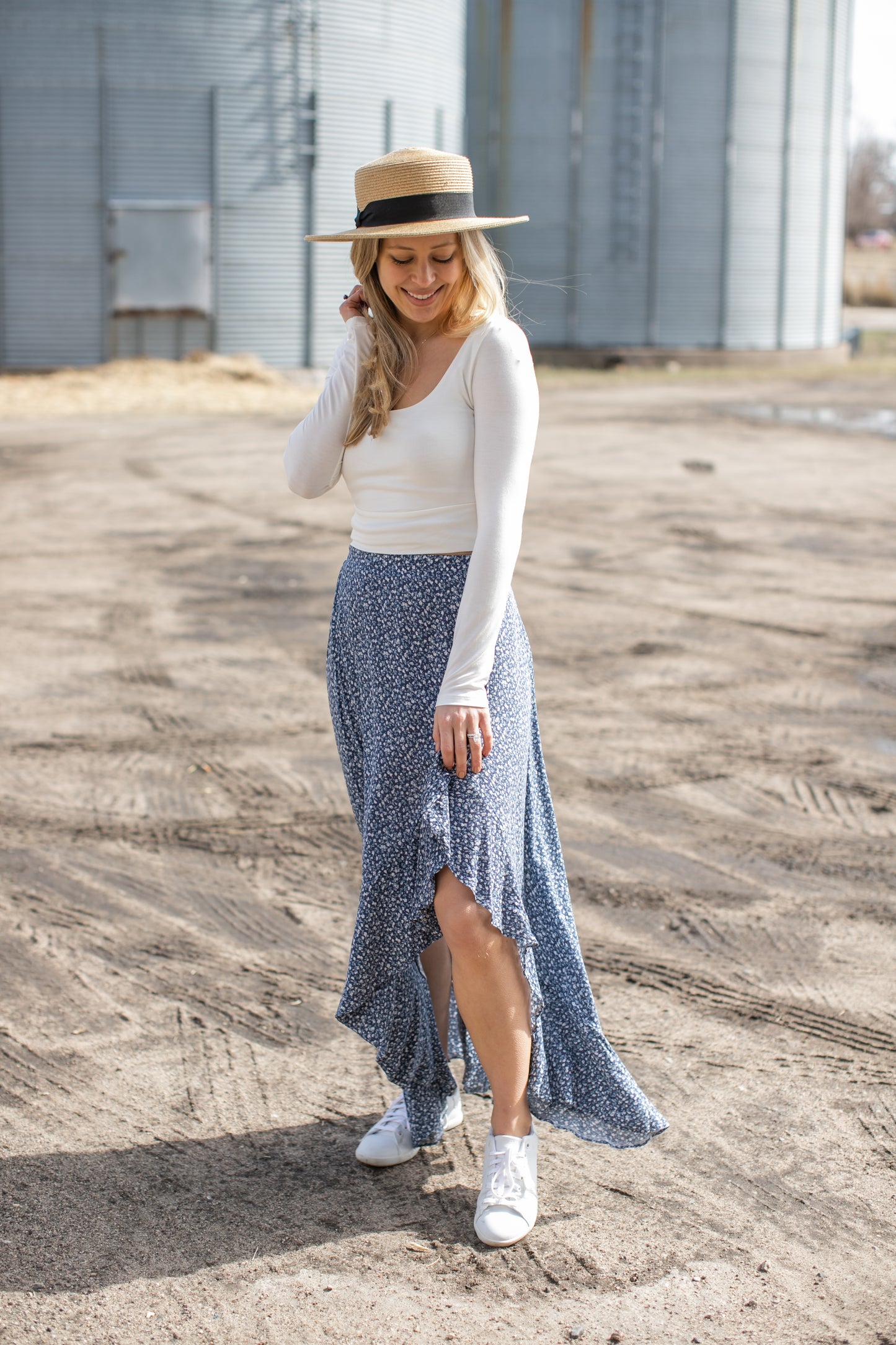 Celeste Ruffle Skirt // RESTOCK