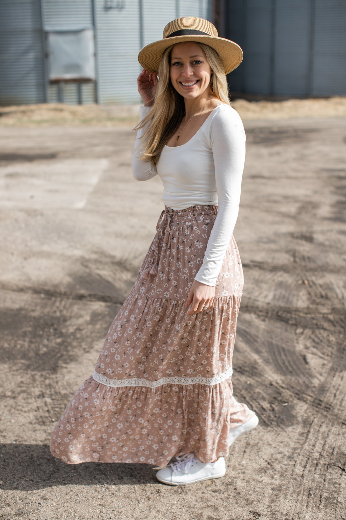 Everyday Modal Crop Top // Ivory