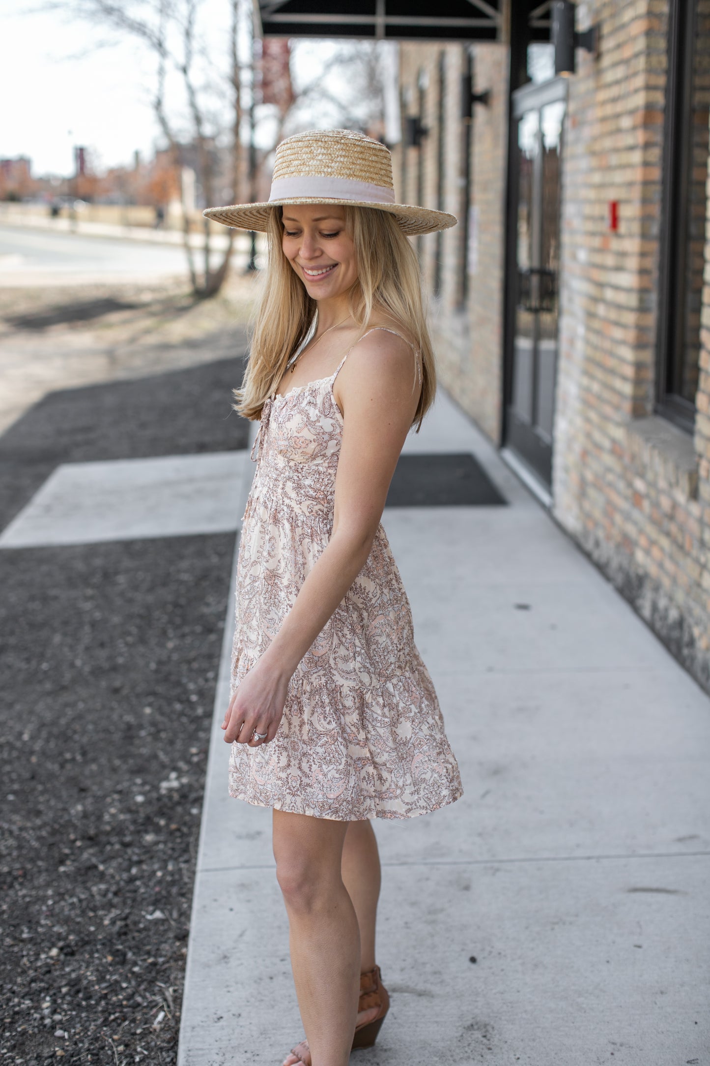 Sweet as Honey Paisley Dress - FINAL SALE