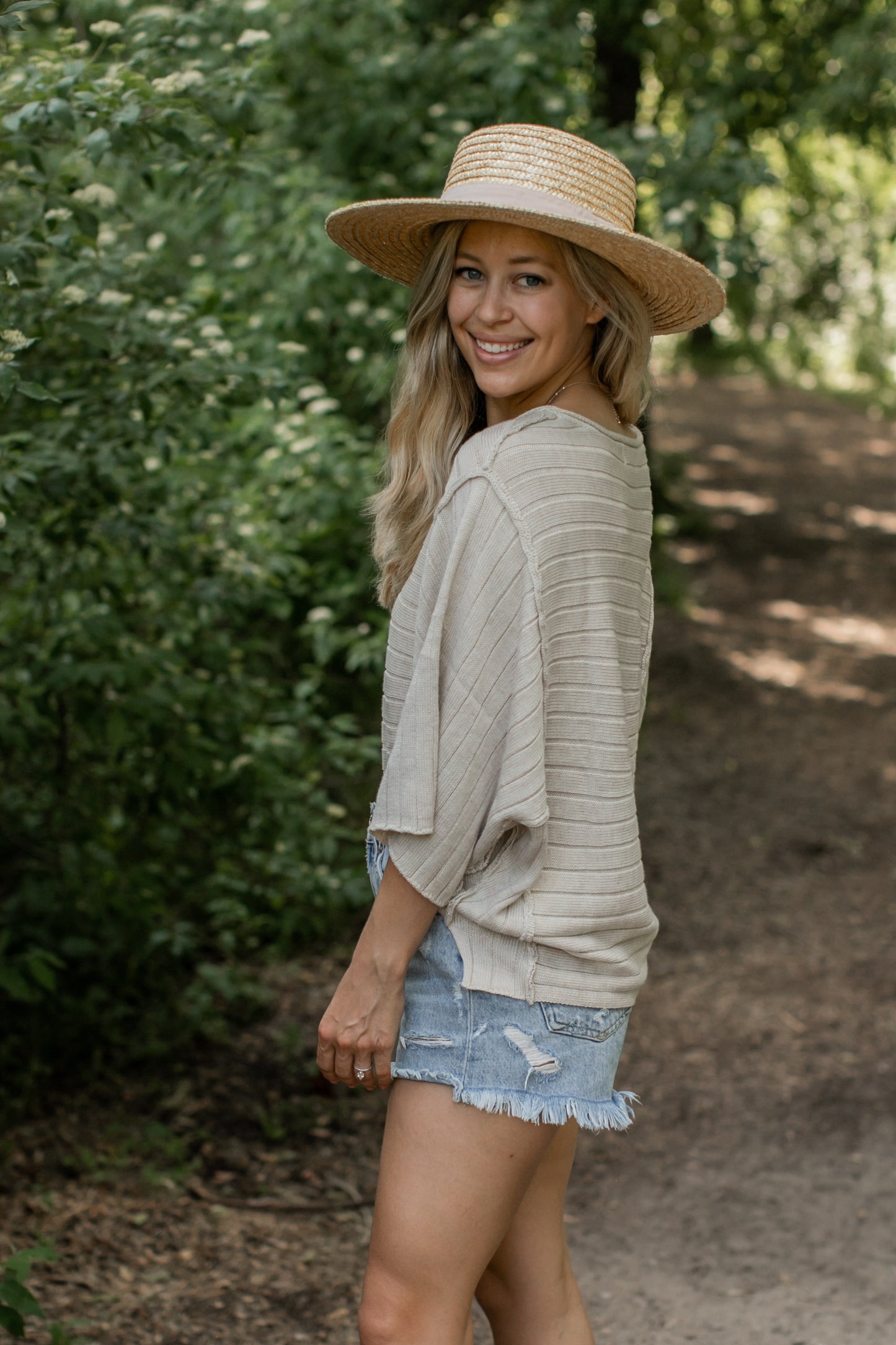 Relaxed Ribbed Sweater // FINAL SALE