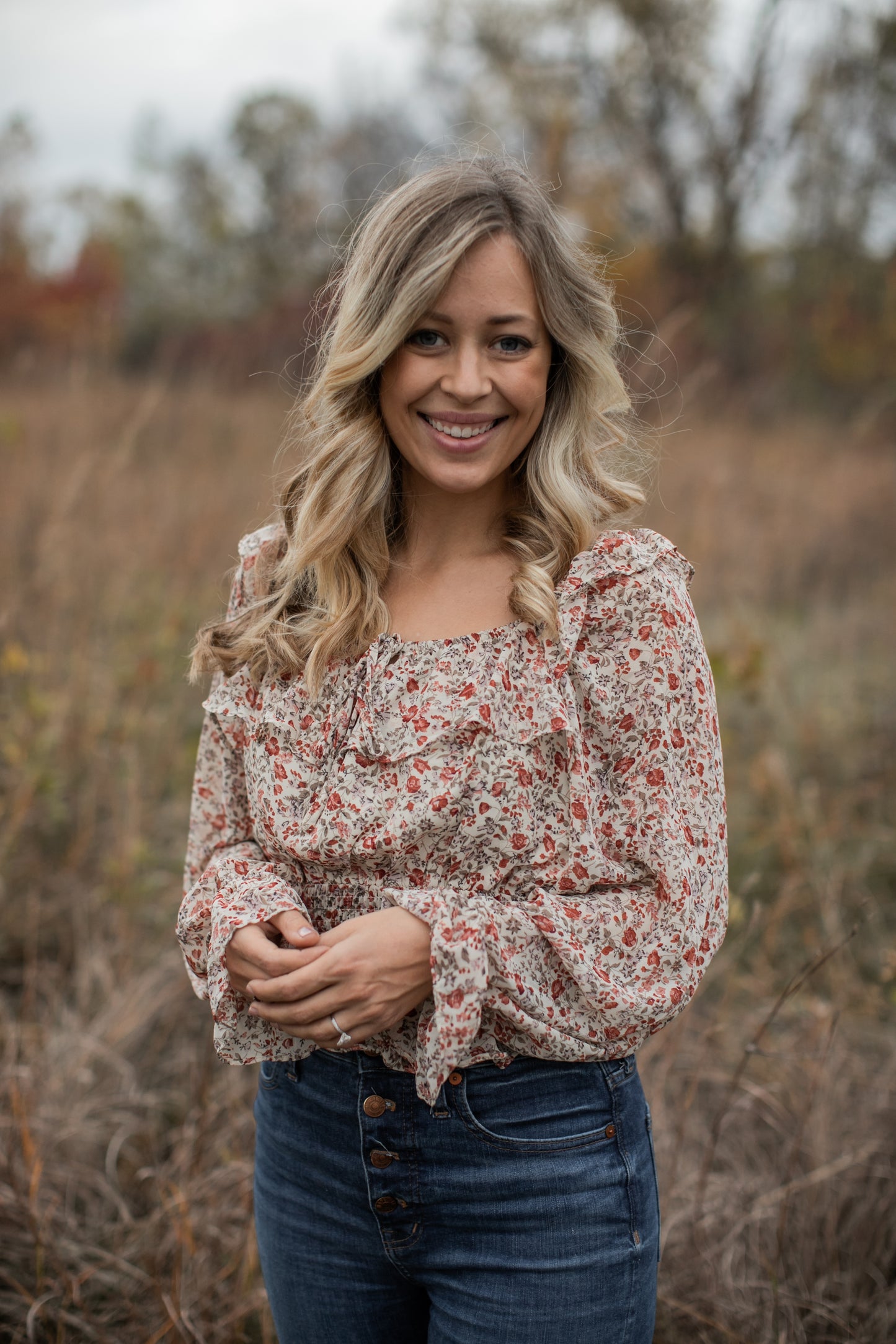 Jovi Floral Blouse // FINAL SALE