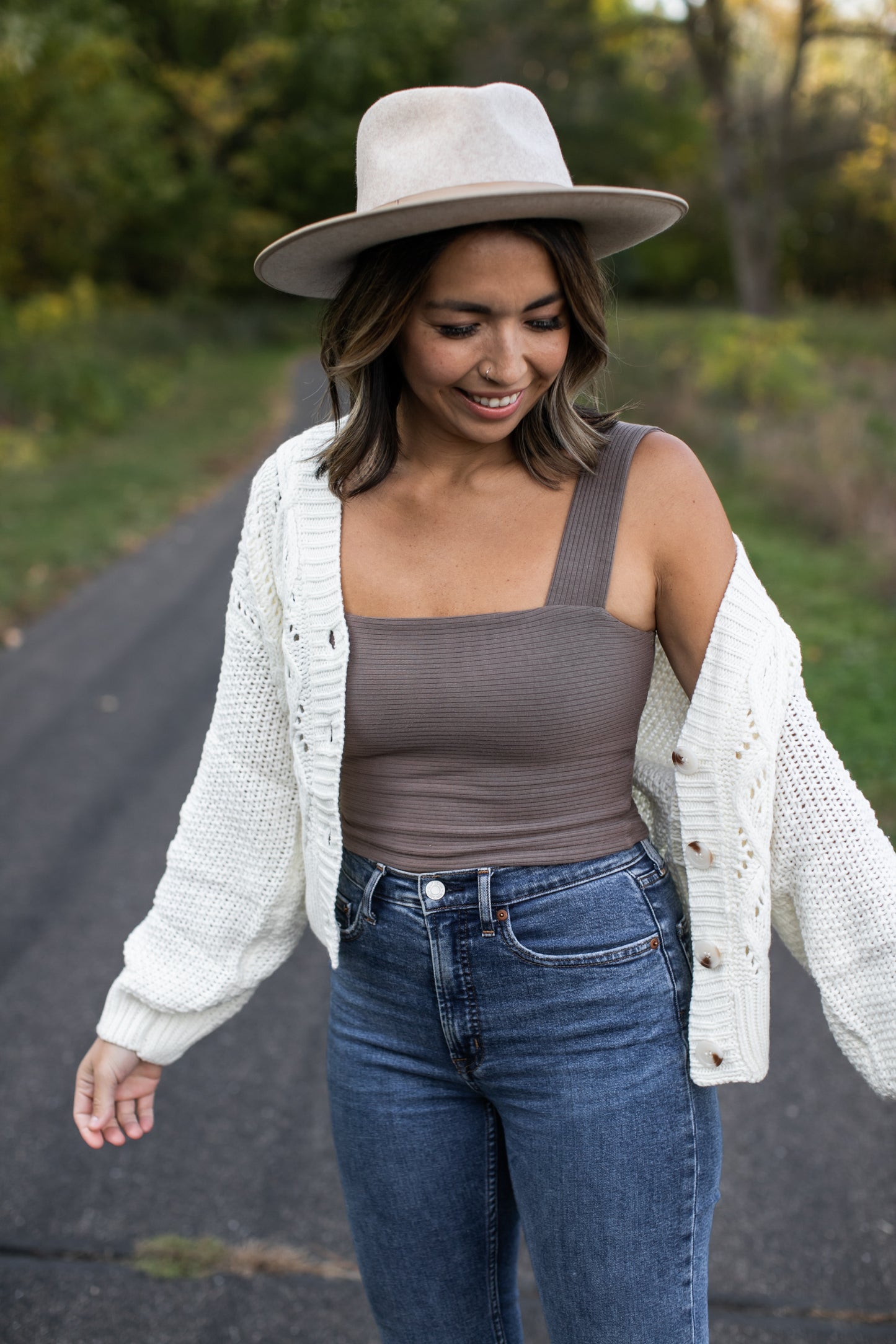 Chunky Cable Knit Cardigan