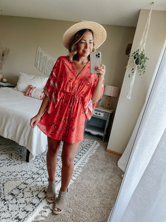 Sunday Brunch Kimono Dress // FINAL SALE