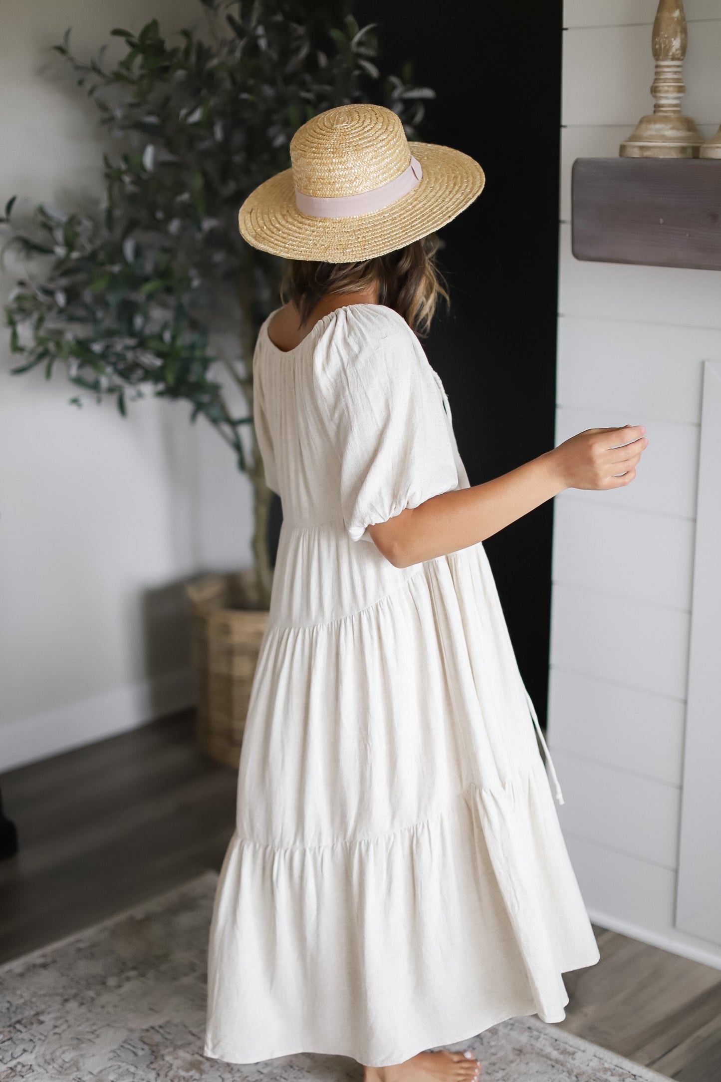 Piece of My Heart Linen Maxi