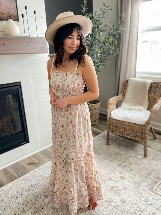 Dolly Smocked Maxi Dress - FINAL SALE