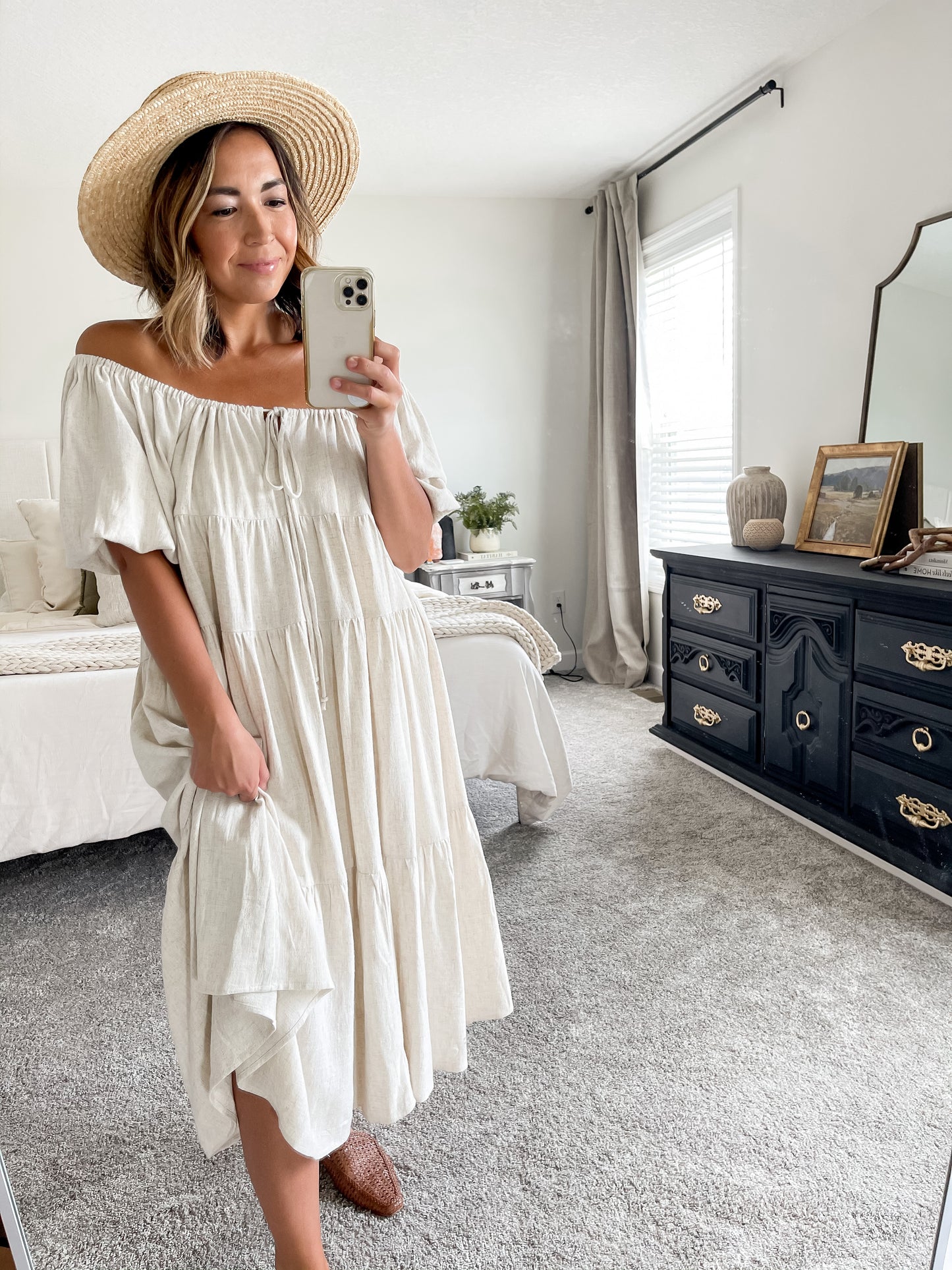 Piece of My Heart Linen Maxi