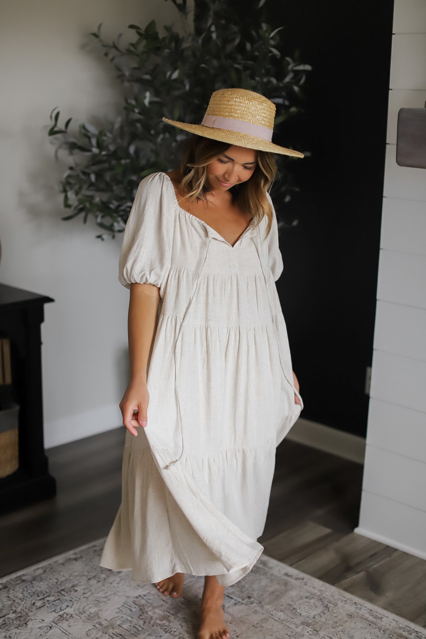 Piece of My Heart Linen Maxi