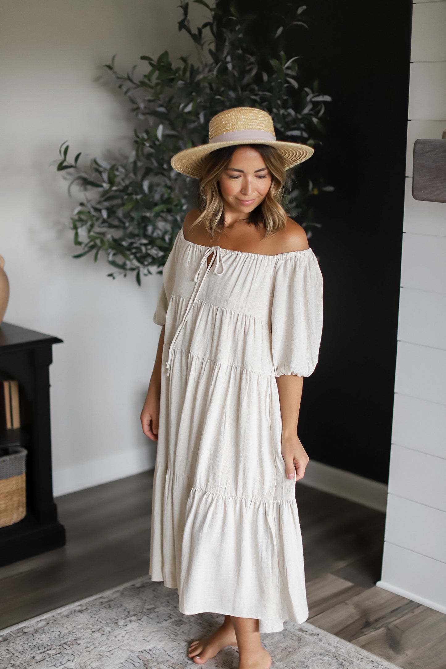 Piece of My Heart Linen Maxi
