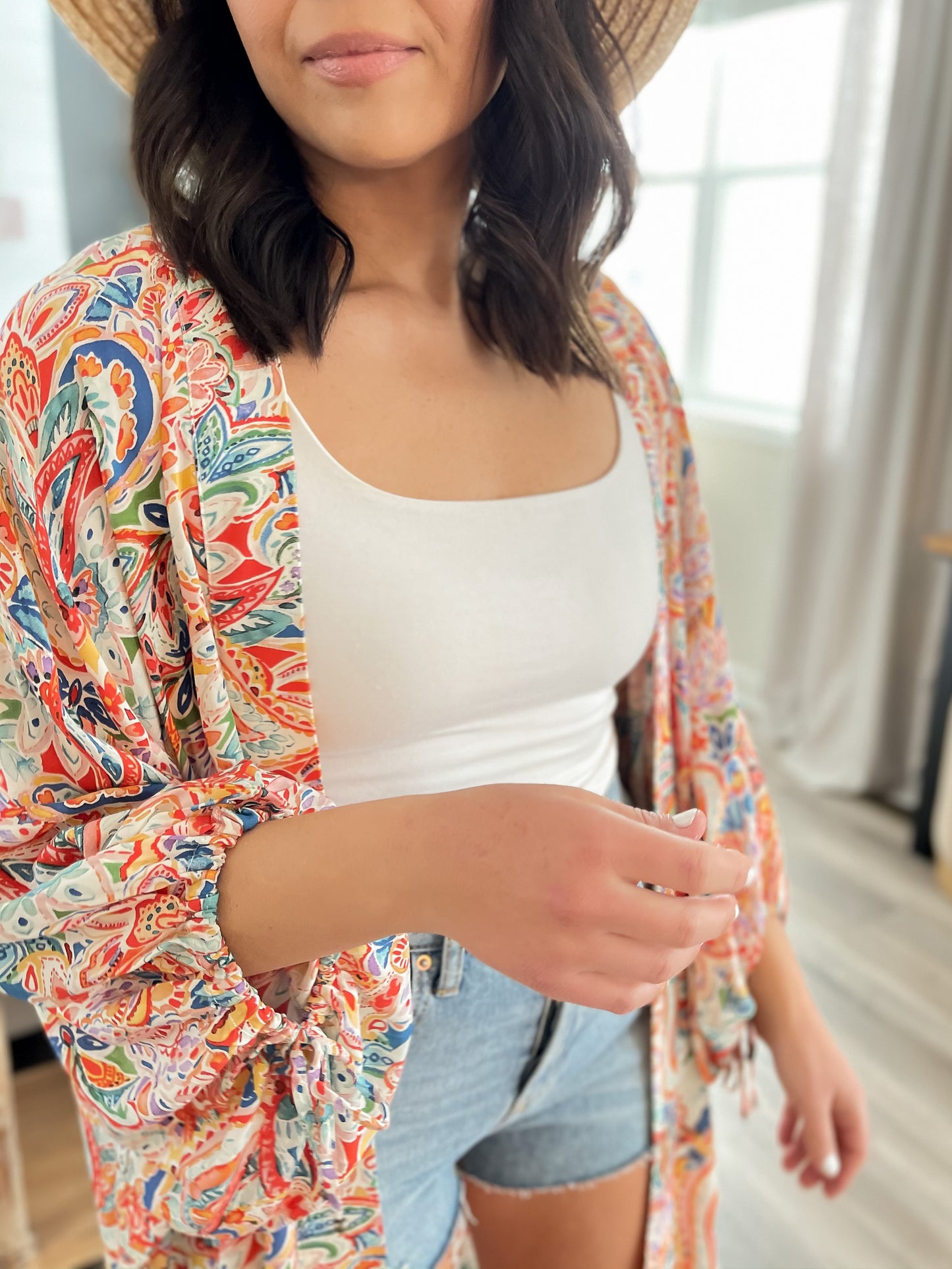 Summer Festival Bubble Sleeve Kimono