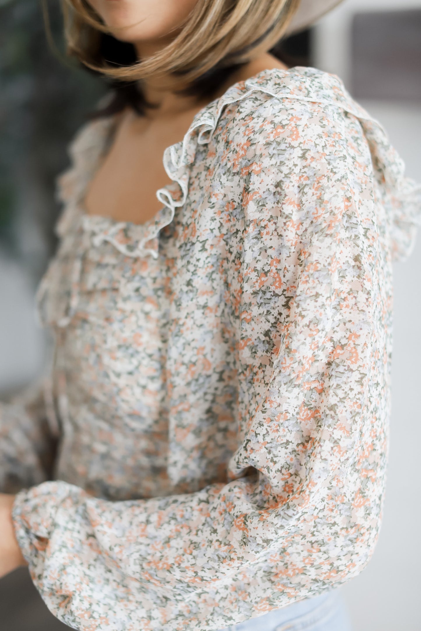 Take Me Away Smocked Blouse