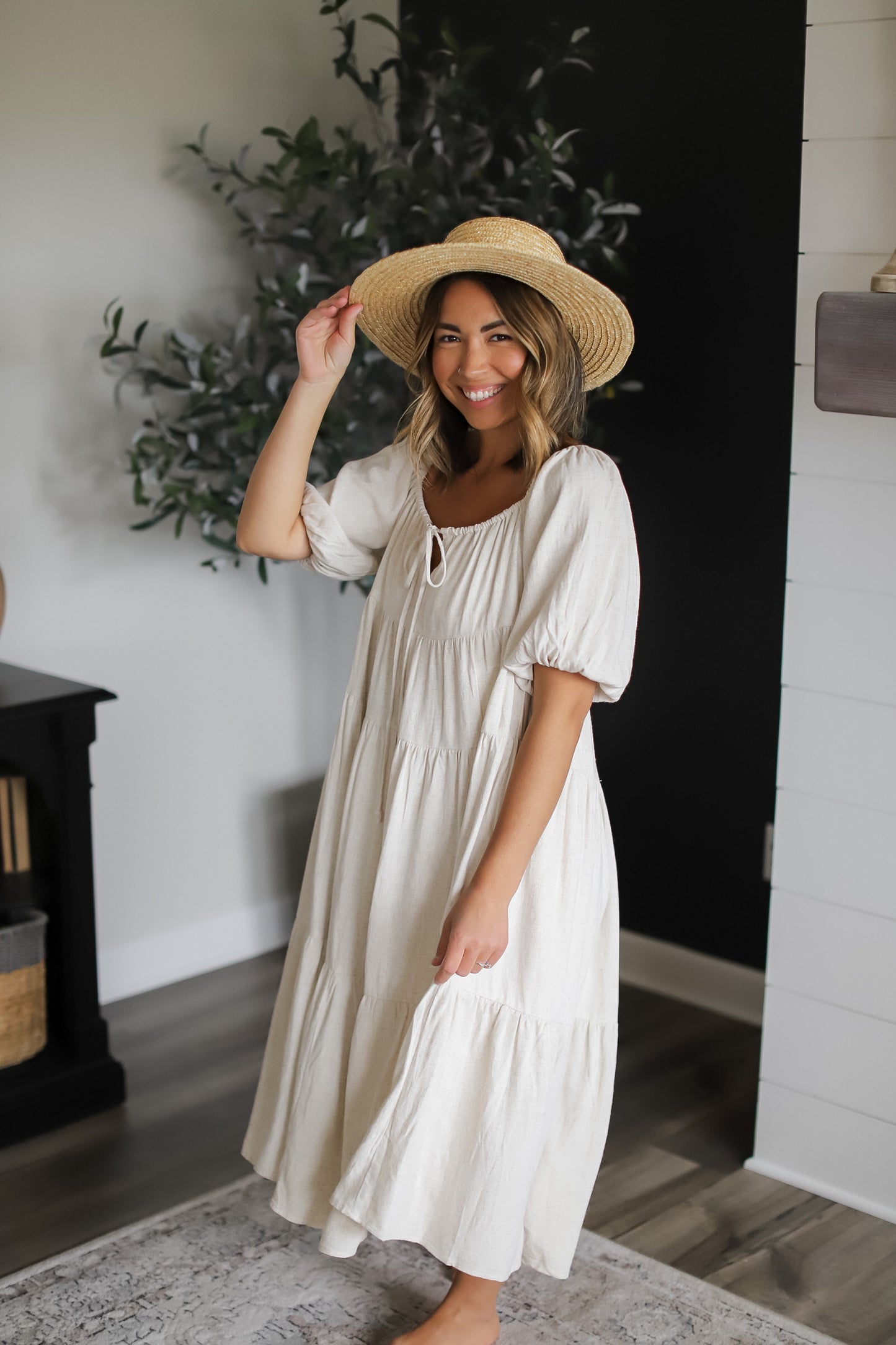 Piece of My Heart Linen Maxi