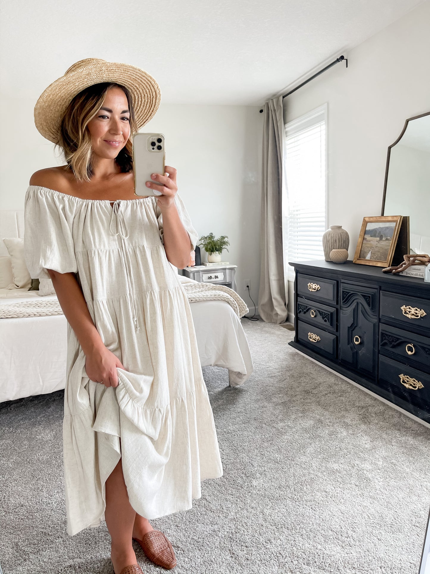Piece of My Heart Linen Maxi