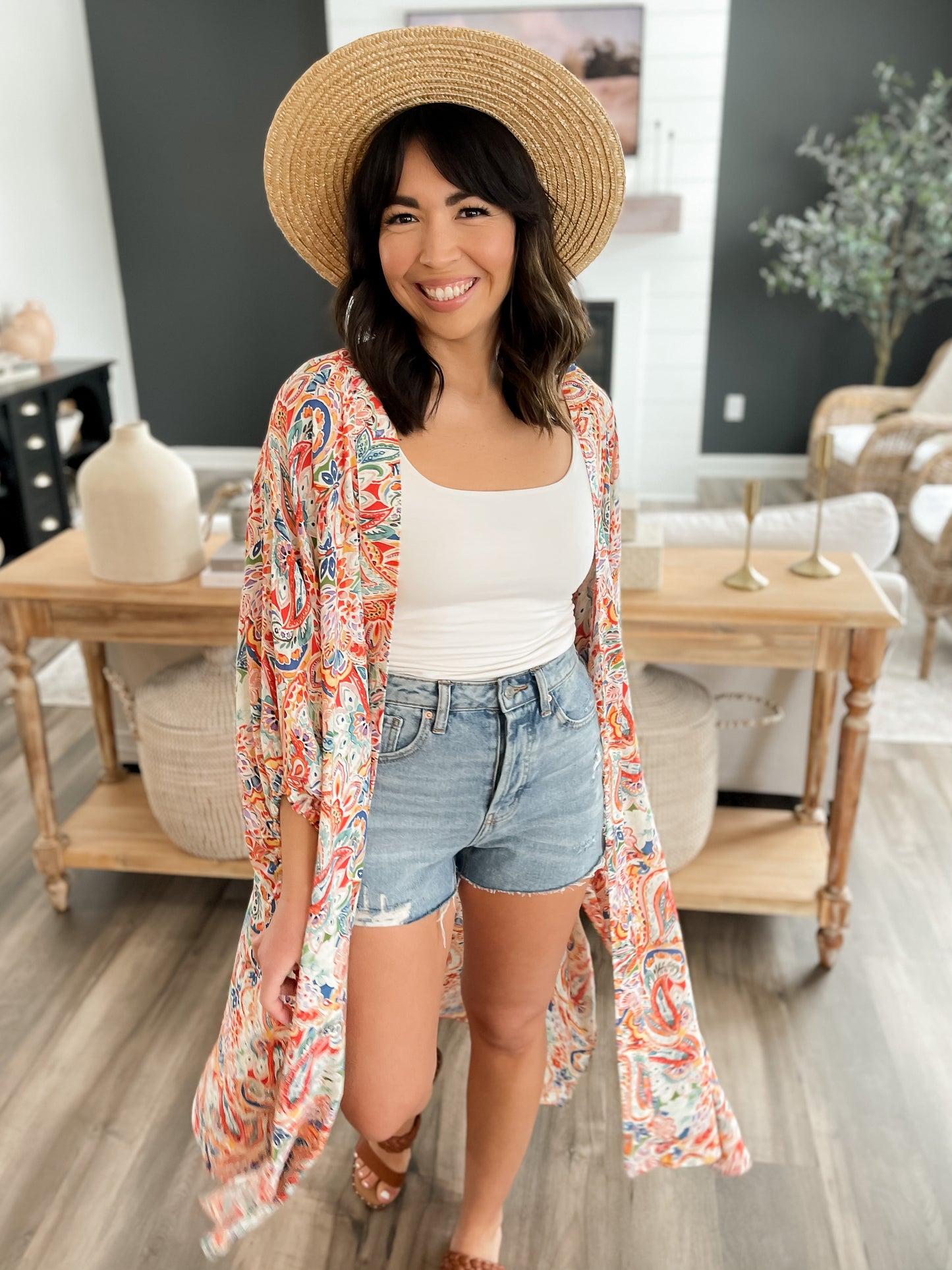 Summer Festival Bubble Sleeve Kimono