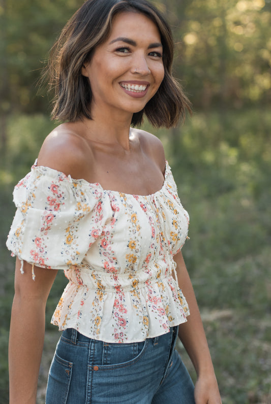 Blossom Floral Blouse - Final Sale