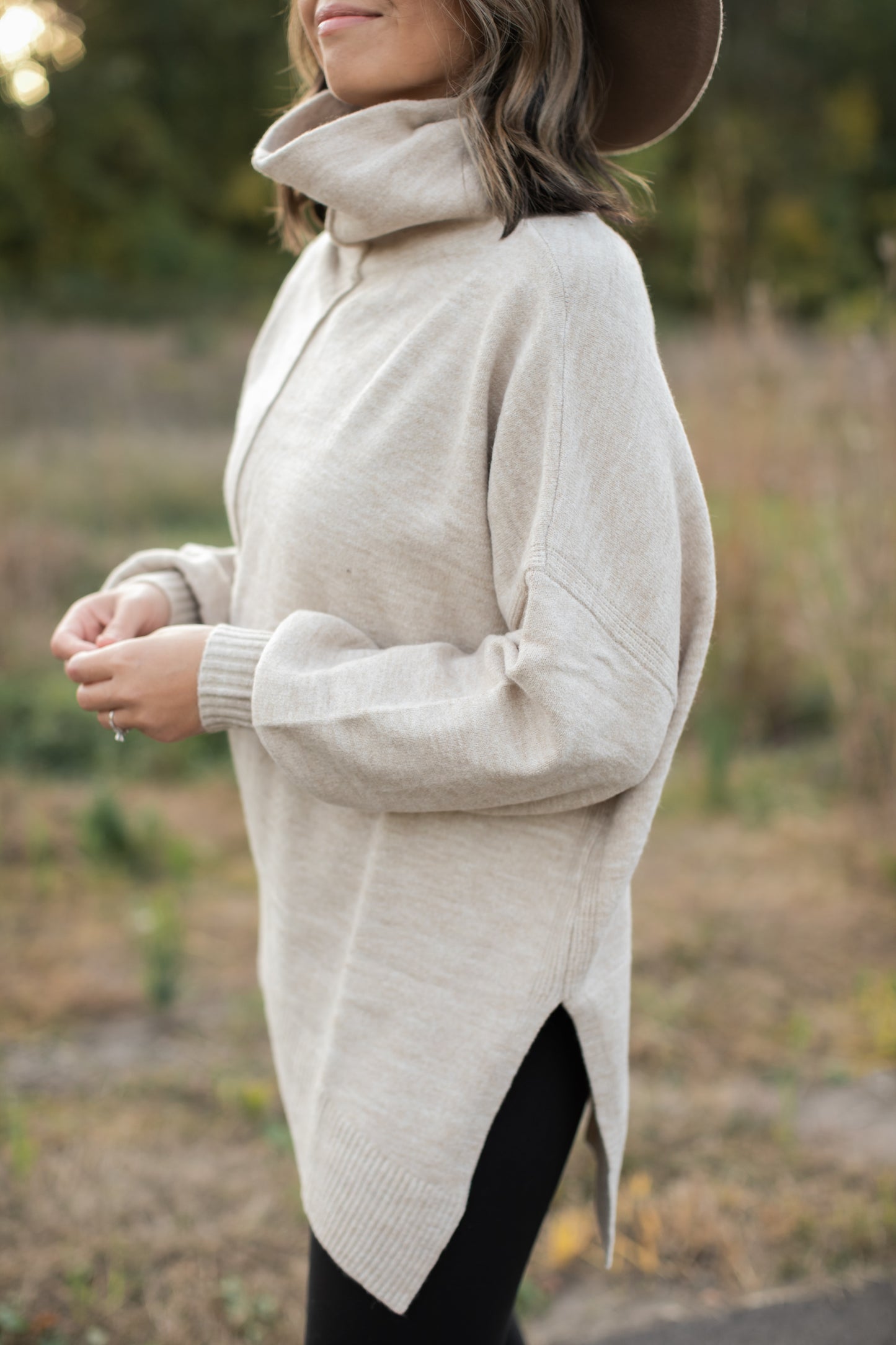 Asymmetrical Relaxed Sweater