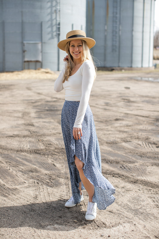 Celeste Ruffle Skirt // RESTOCK