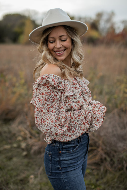 Jovi Floral Blouse // FINAL SALE